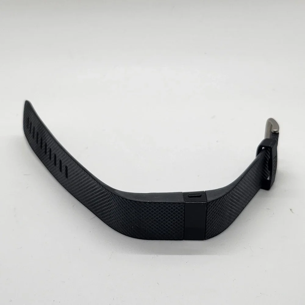Fitbit Charge HR Wireless Tracker Activity Sleep‎ Black Small UNTESTED